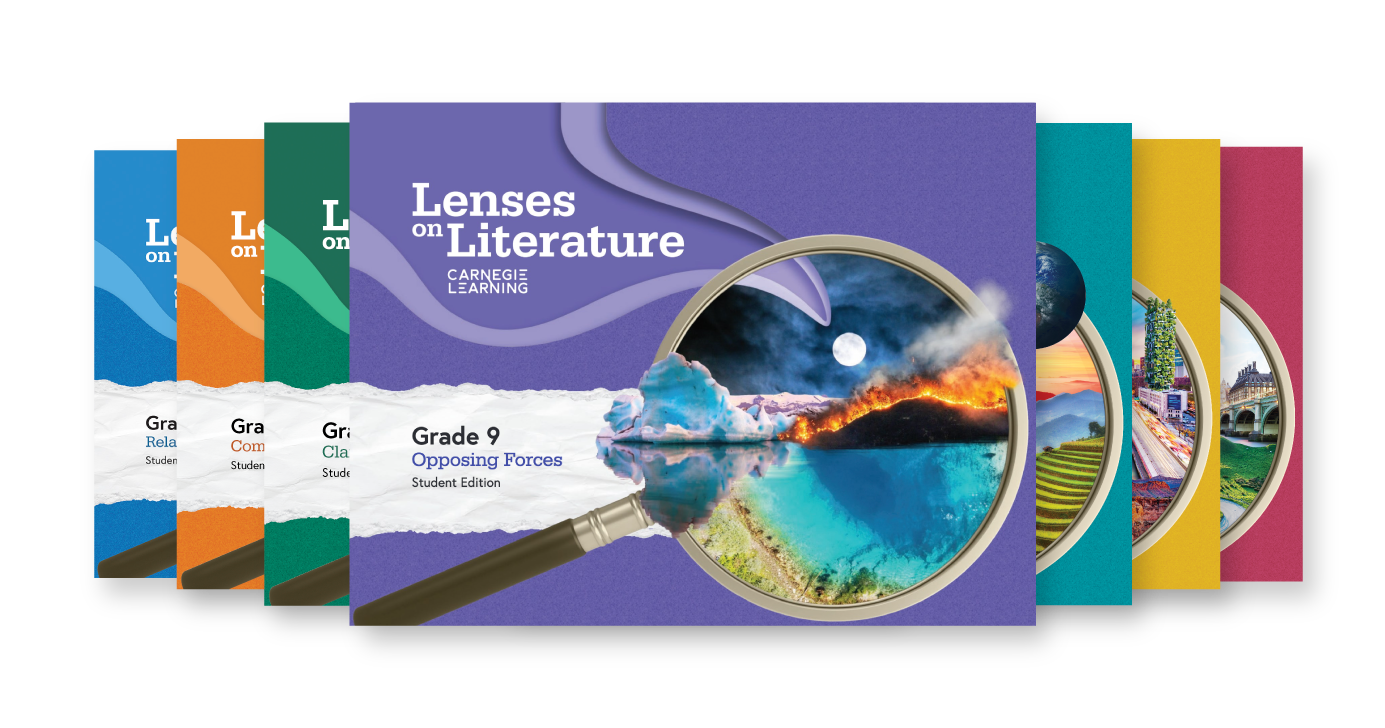 Lenses on Literature student textbook array